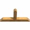 Ekena Millwork Portland Rough Sawn Timber Gable Bracket, Western Red Cedar, 60"W x 30"H x 6"D x 6"F, 12/12 Pitch GBW060X30X0606POR00RWR - alternate 3